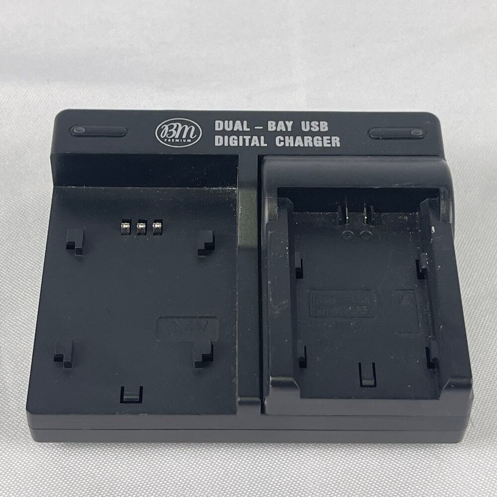 BM PREMIUM BM-2B8 Dual USB Charger Fuji NP-W235 Camera Battery 8.4V